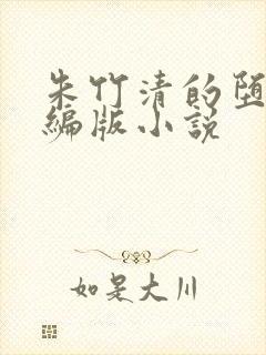 朱竹清的堕落改编版小说