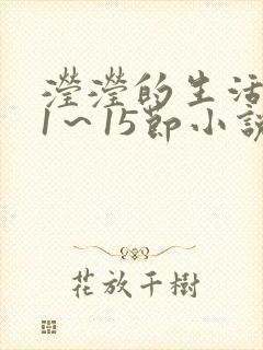 滢滢的生活日记1～15节小说