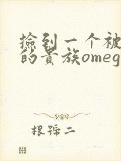 捡到一个被抹布的贵族omega