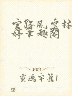 官路风云林海姜婷笔趣阁