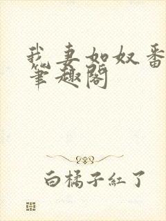 我妻如奴番外篇笔趣阁