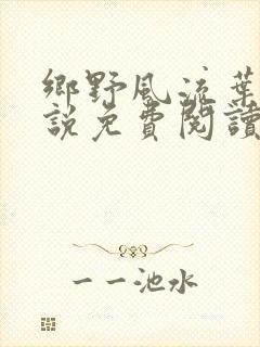 乡野风流叶凡小说免费阅读