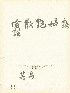 偷欢艳妇熟女小说