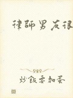 律师男友很难撩