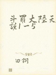 斗罗大陆天狂传说1一5