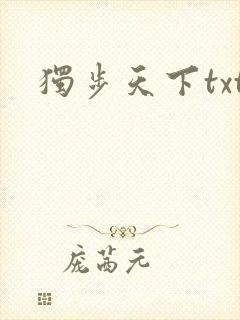 独步天下txt