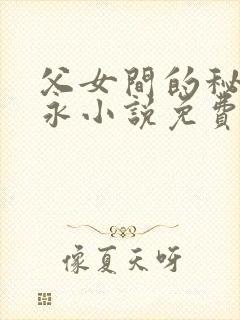父女间的秘密赵永小说免费阅读