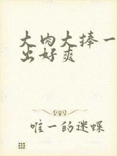 大肉大捧一进一出好爽