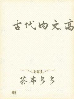 古代肉文高辣文