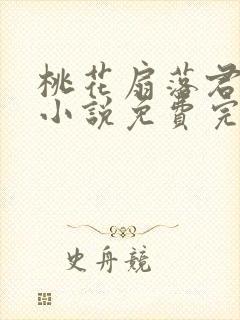 桃花扇落君不还小说免费完整版