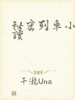 秘密列车小说阅读