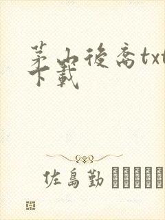 茅山后裔txt下载