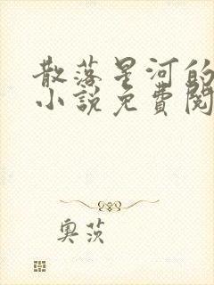 散落星河的记忆小说免费阅读全文