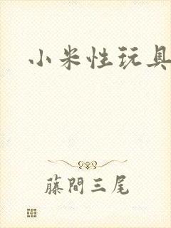 小米性玩具日记