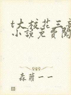 t大校花三部曲小说免费阅读全文