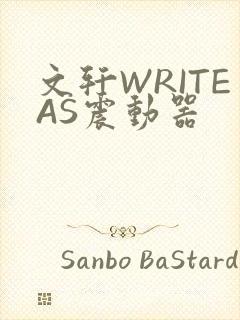 文轩WRITEAS震动器