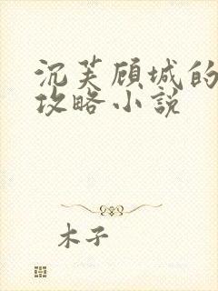 沉芙顾城的优质攻略小说