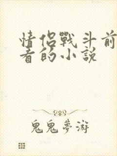 情侣战斗前适合看的小说