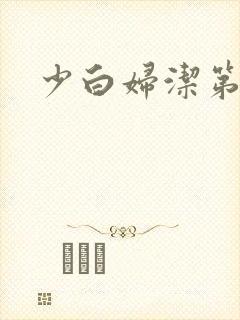 少白妇洁第二部