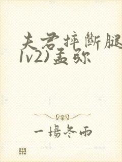 夫君摔断腿后(1v2)孟弥