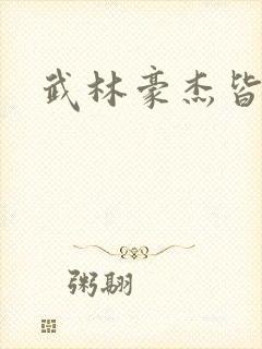 武林豪杰皆我奴