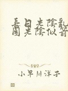 长日光阴乱作一团光阴似箭必读