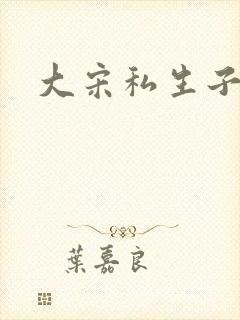 大宋私生子