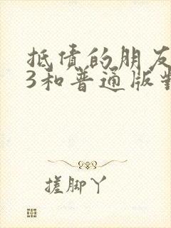 抵债的朋友麦子3和普通版对比