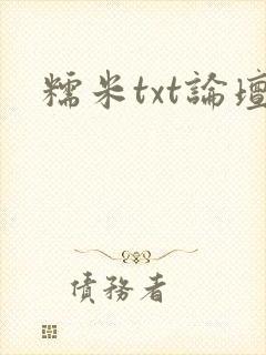 糯米txt论坛
