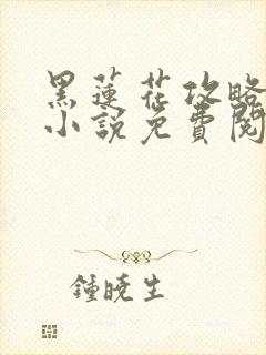 黑莲花攻略手册小说免费阅读