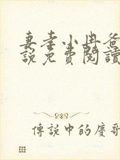 妻孝小冉爸爸小说免费阅读