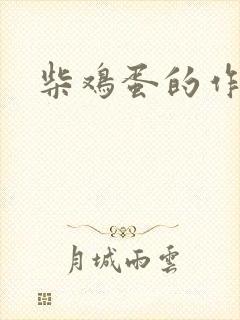 柴鸡蛋的作品