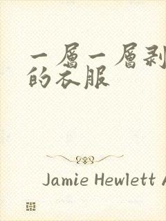 一层一层剥开我的衣服