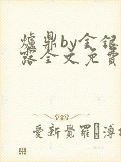 炉鼎by金银花露全文免费阅读笔趣阁