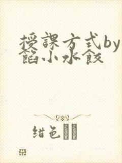 授课方式by肉馅小水饺