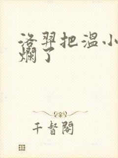 洛羿把温小辉做烂了