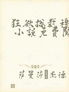 狂欲总裁穆非雪 小说免费阅读