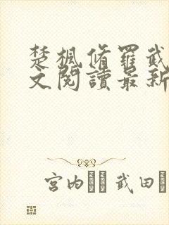 楚枫修罗武神全文阅读最新