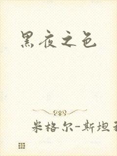 黑夜之色