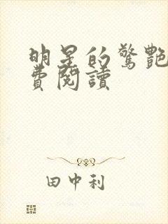 明星的惊艳史免费阅读