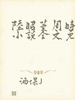 陆昭菱周时阅的小说全文免费阅读