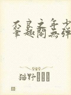 不良之年少轻狂笔趣阁无弹窗