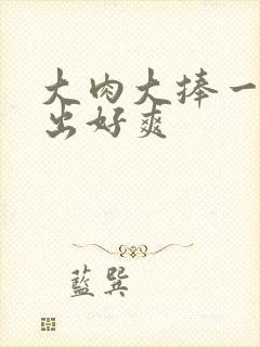 大肉大捧一进一出好爽