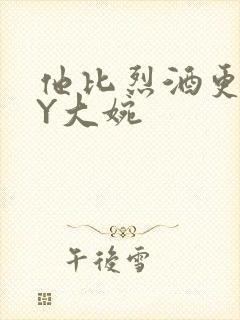 他比烈酒更撩BY大婉