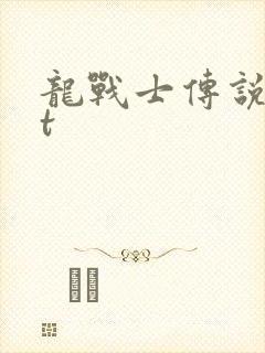 龙战士传说txt