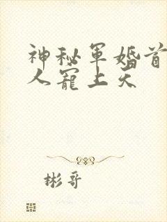 神秘军婚首长大人宠上天