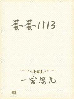 蛋蛋1113