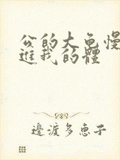 公的大龟慢慢挺进我的体