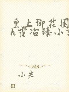 皇上御花园hlh霍冶臻小说