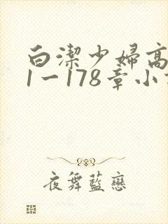 白洁少妇高义第1一178章小说